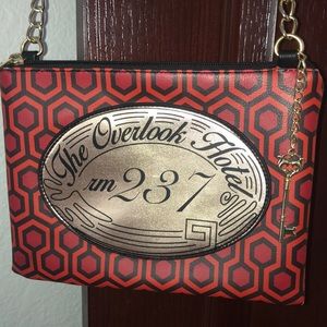 Overlook hotel crossbody purse